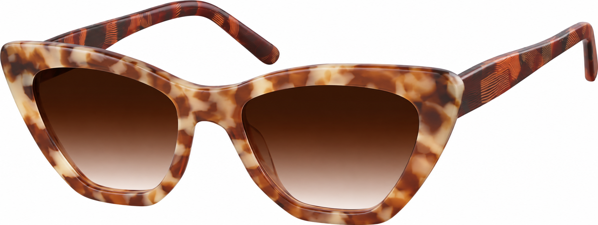 Premium Cat-Eye Sunglasses · Brown · reference