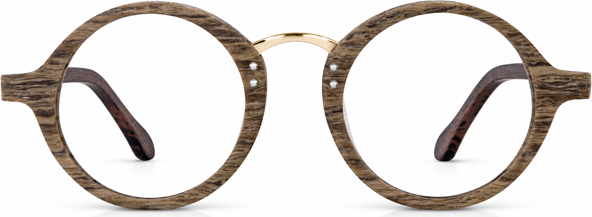 Antique Brown Round Glasses · Antique Brown · reference