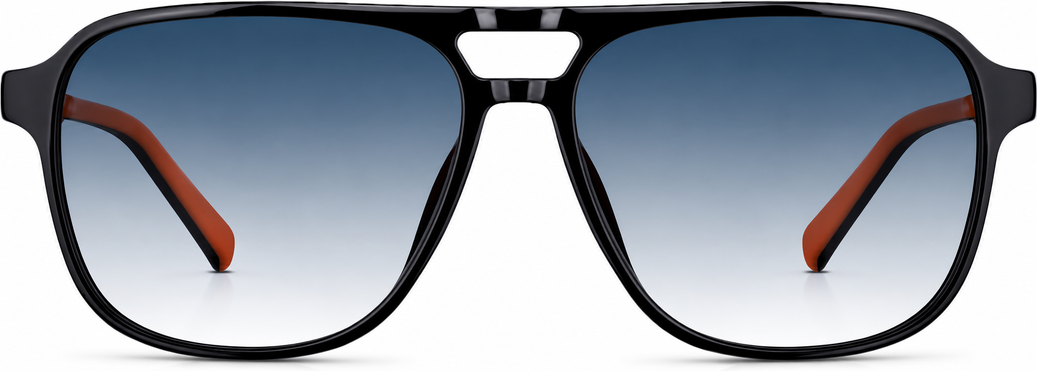 Black Aviator Sunglasses · Black · reference