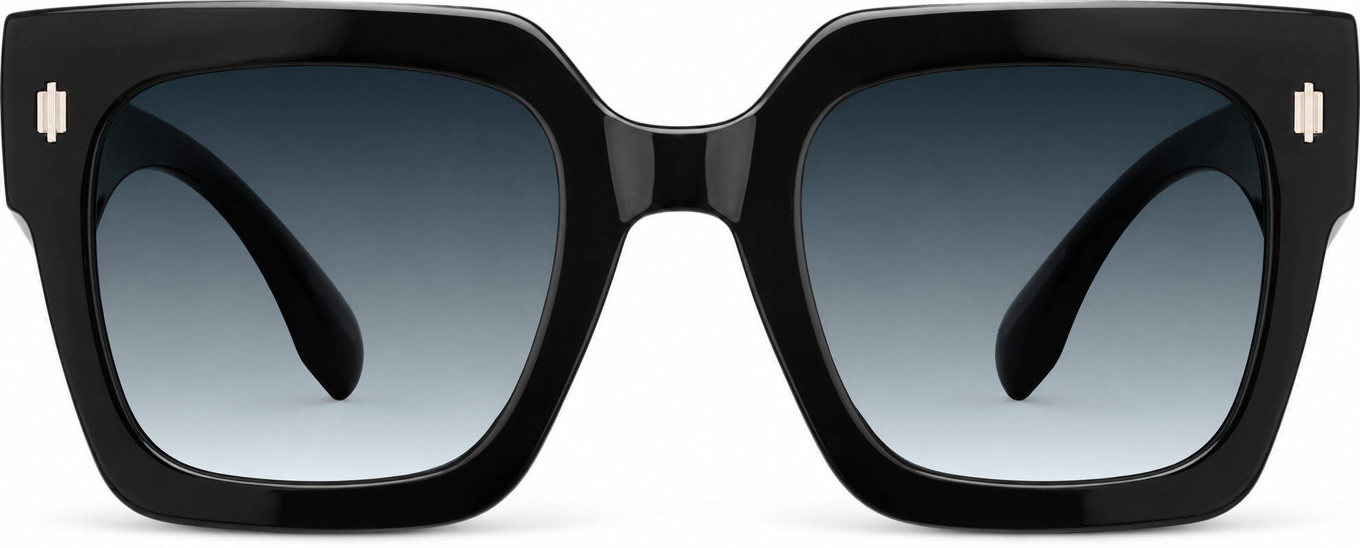Black Square Sunglasses · Black · reference