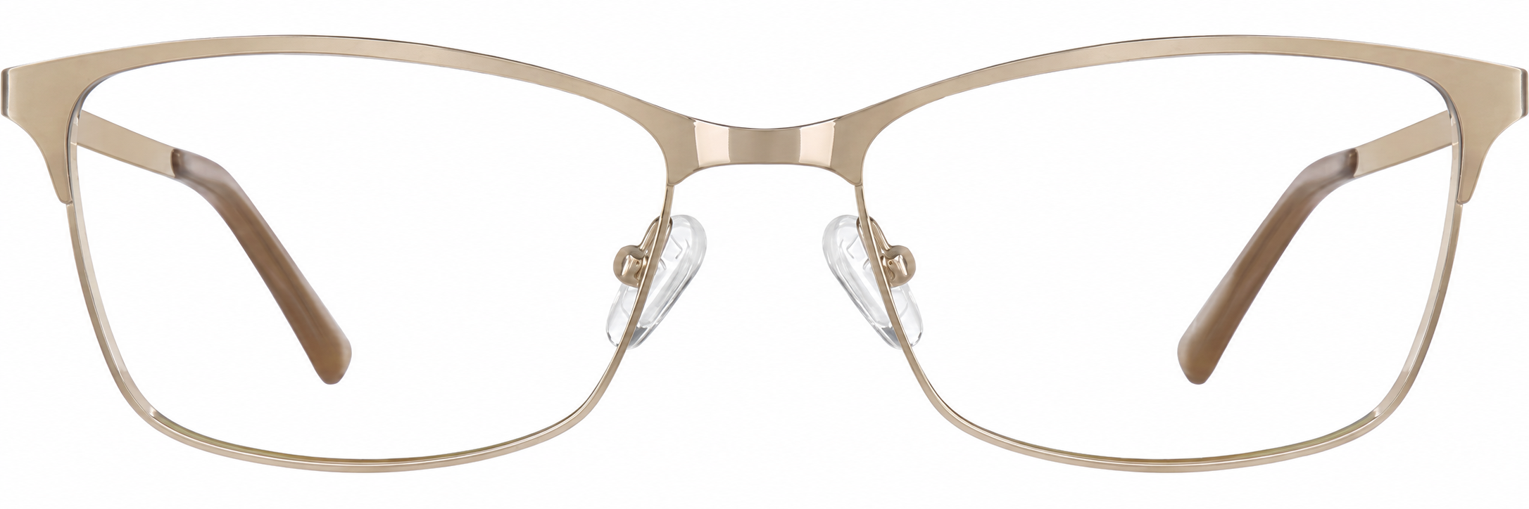 Gold Rectangle Glasses · Gold · reference