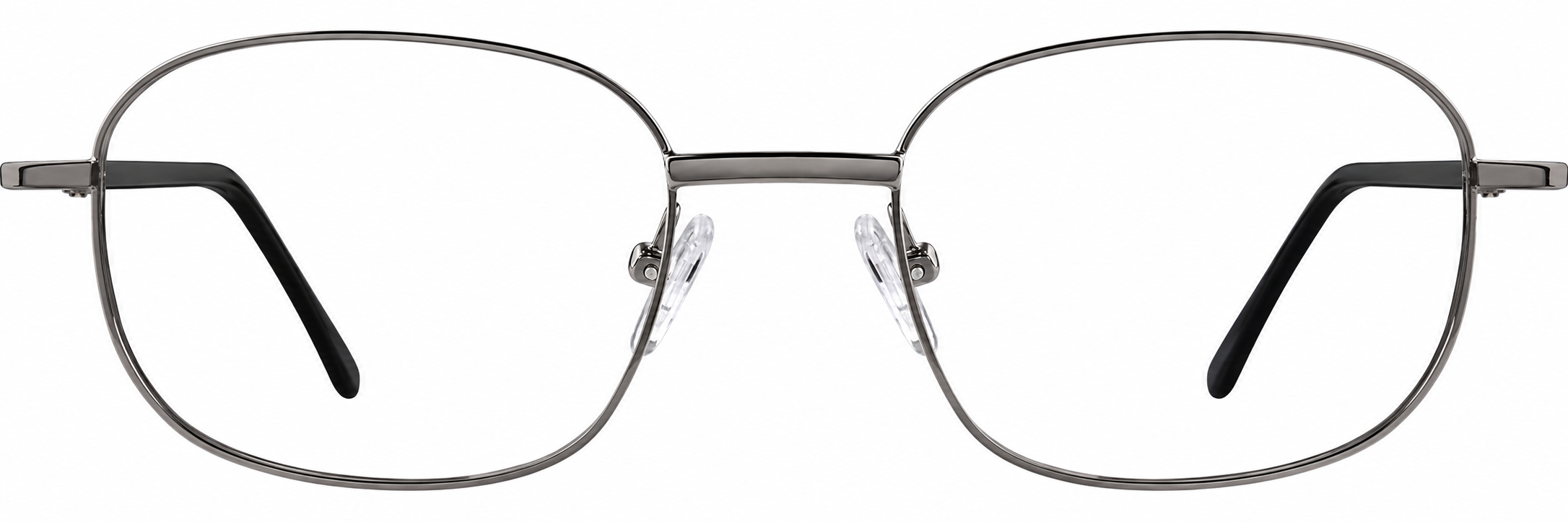 Gray Rectangle Glasses · Gray · reference