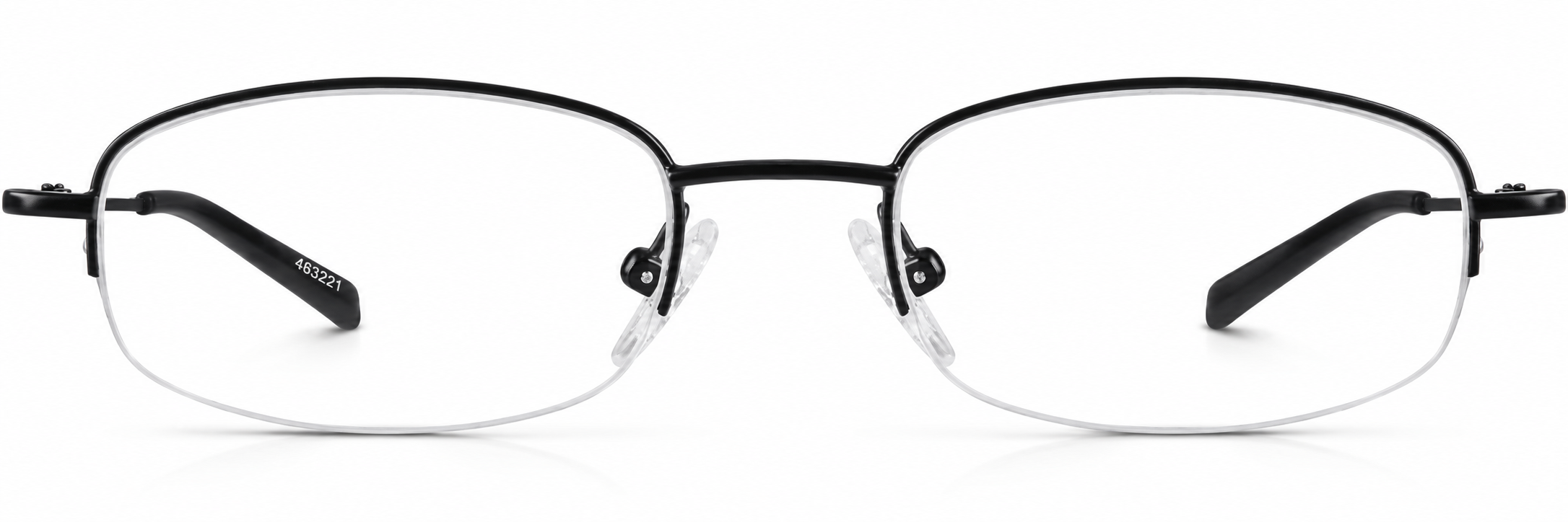 Black Oval Glasses · Black · reference
