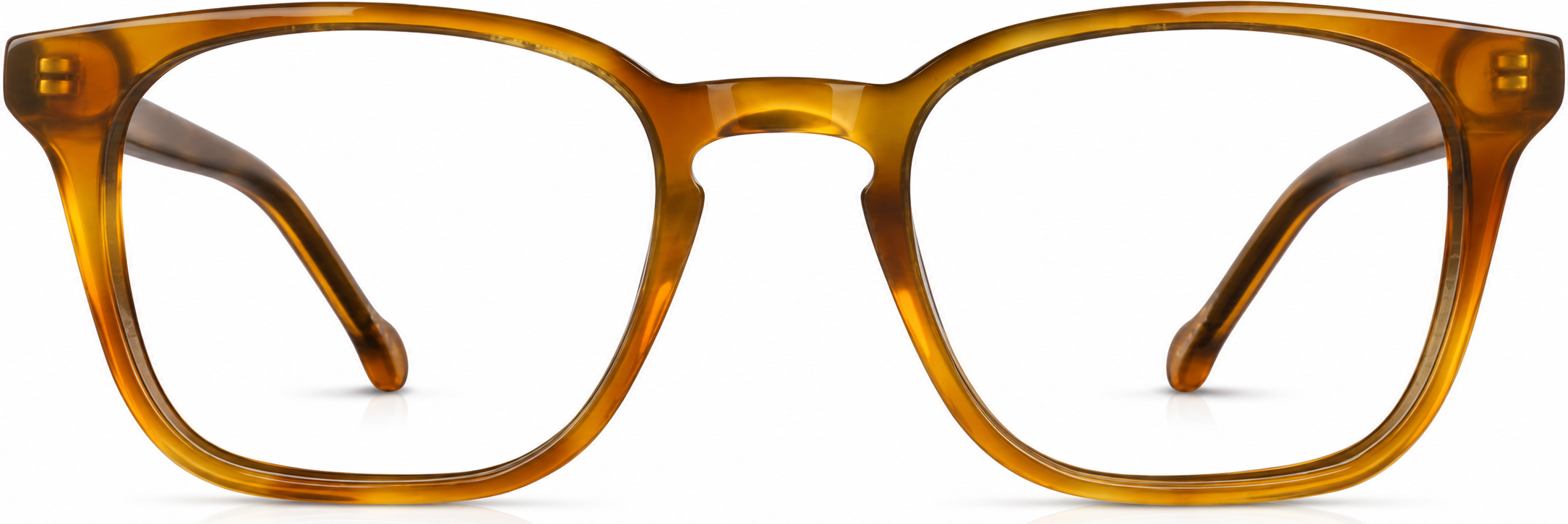 Amber Square Glasses · Amber · reference