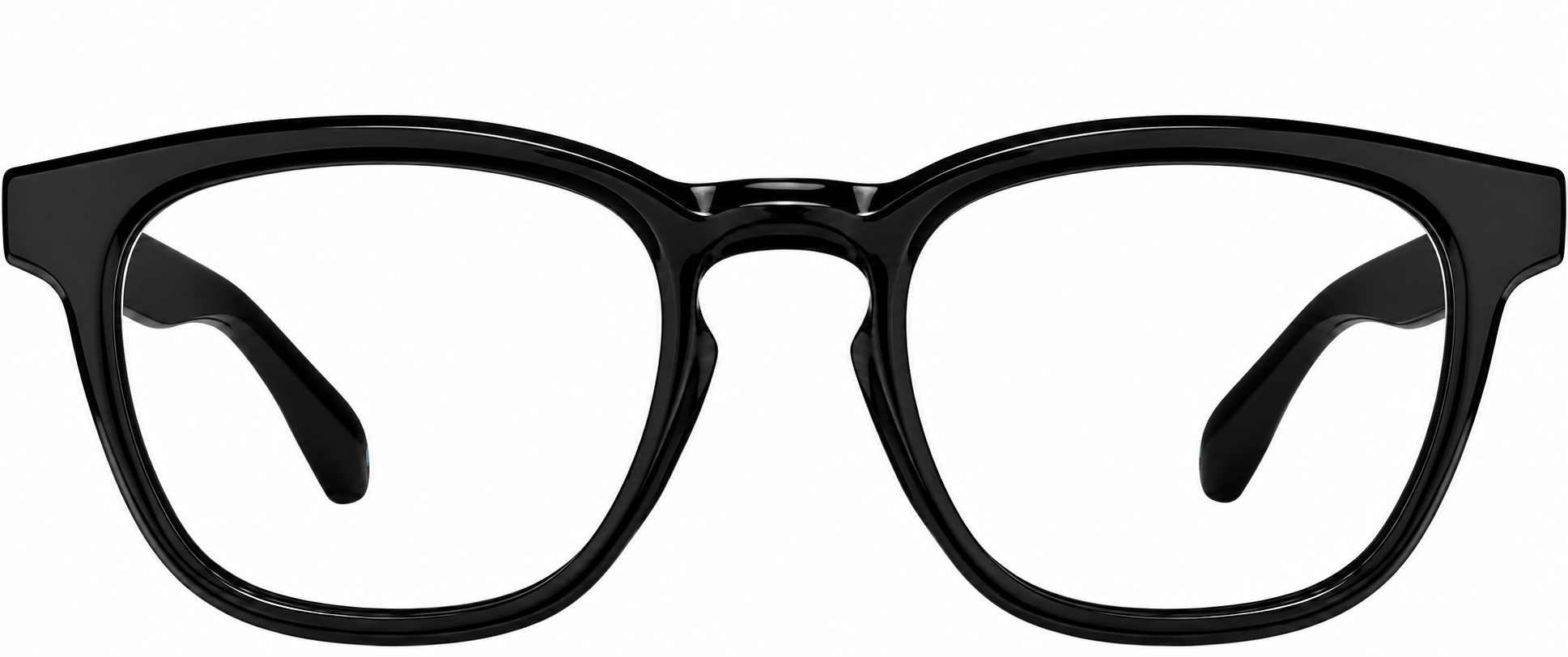 Black Square Glasses · Black · reference