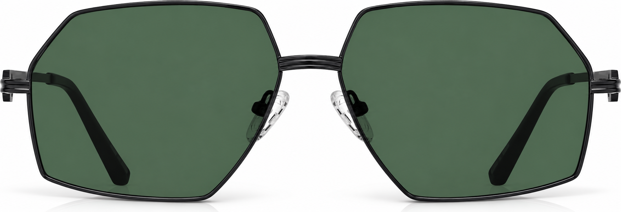 Black Geometric Sunglasses · Black · reference