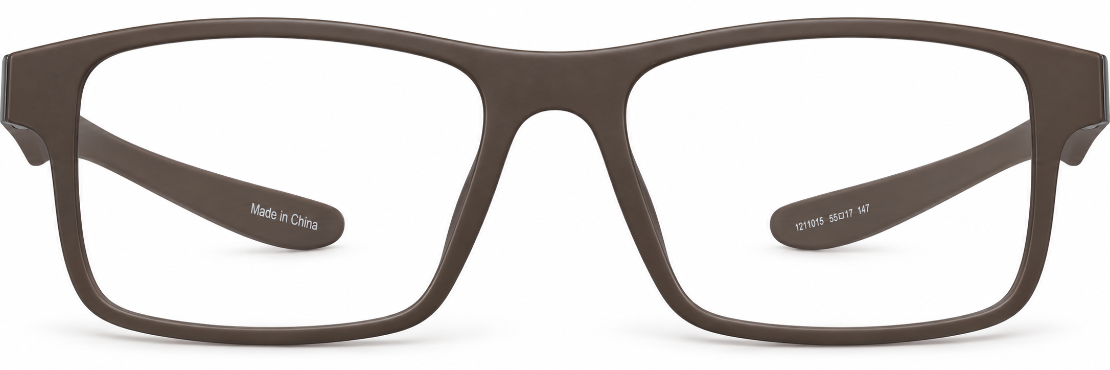 Brown OptiFlex® Rectangle Glasses · Brown · reference