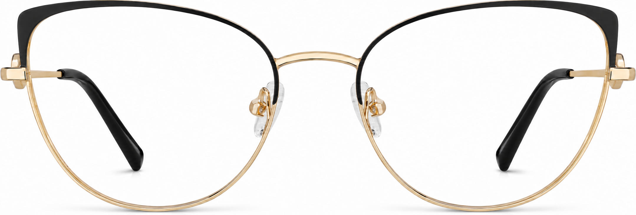 Black Cat-Eye Glasses · Black · reference
