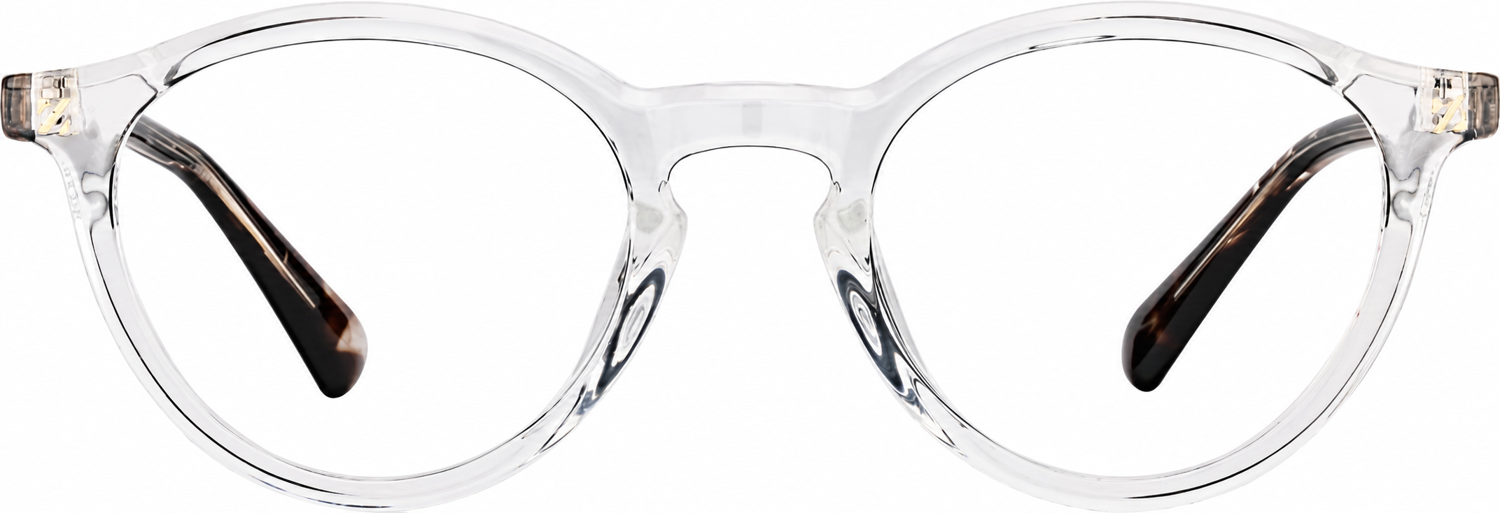 Clear Round Glasses · Clear · reference