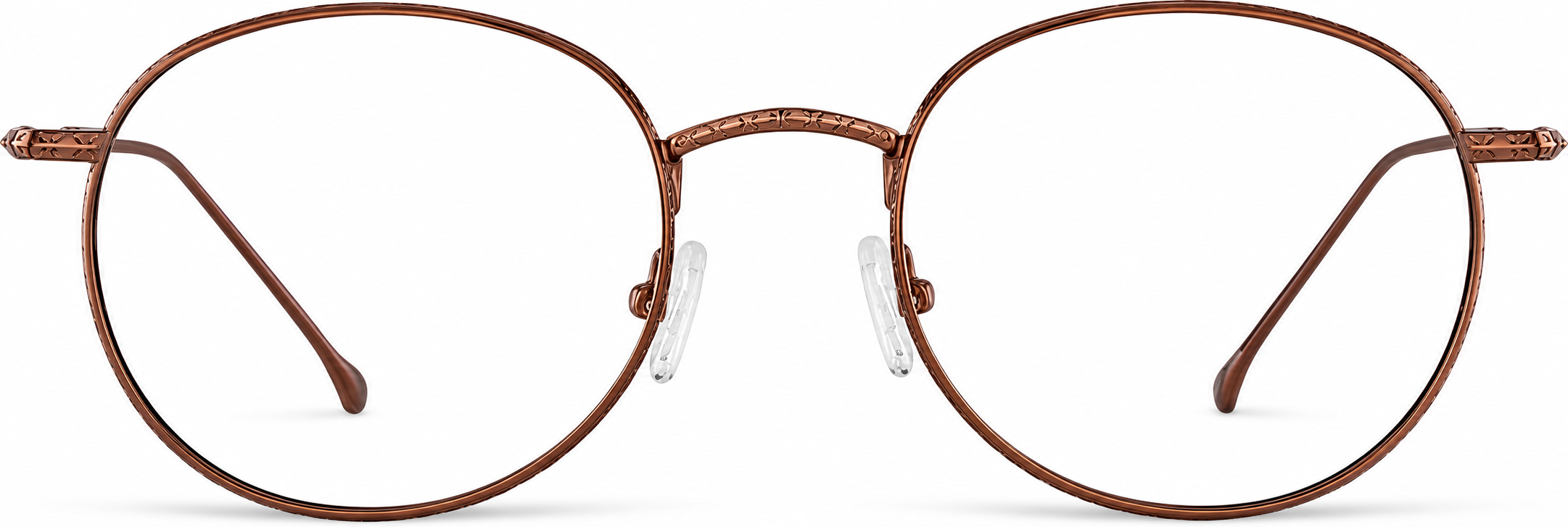 Brown Round Glasses · Brown · reference