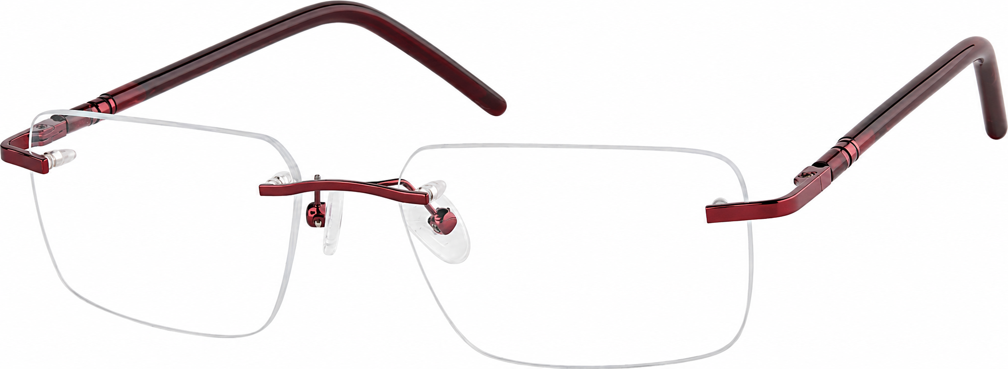 Red Customizable Stylish Twist Glasses · Red · reference