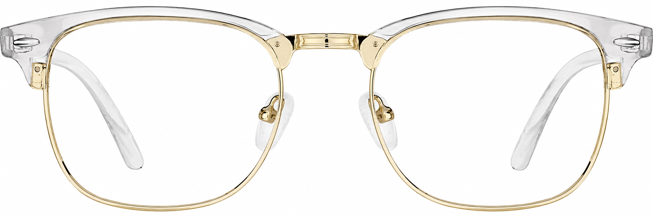 Clear Browline Glasses · Clear · reference