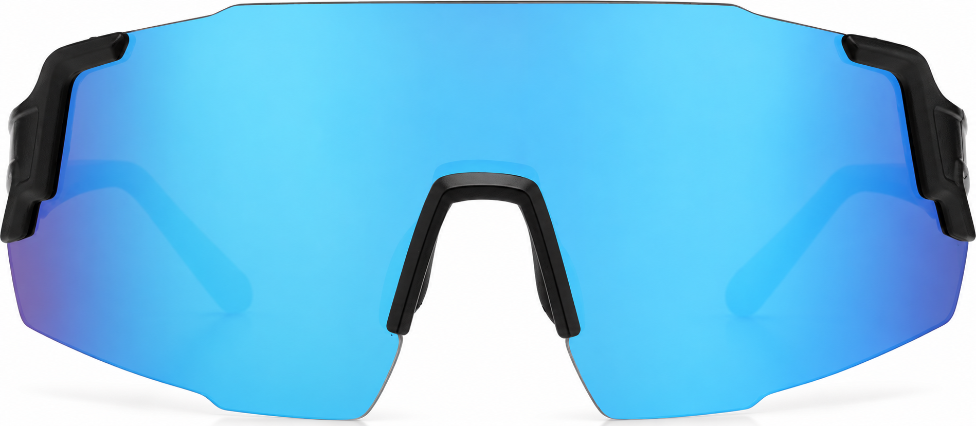 Black Wrap-Around Sunglasses · Black · reference
