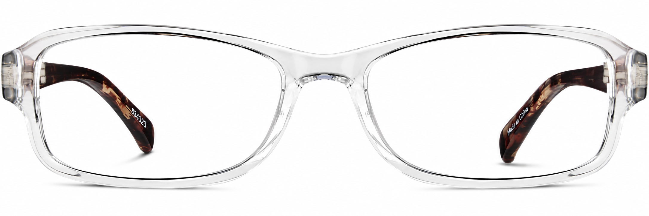 Clear Rectangle Glasses · Clear · reference