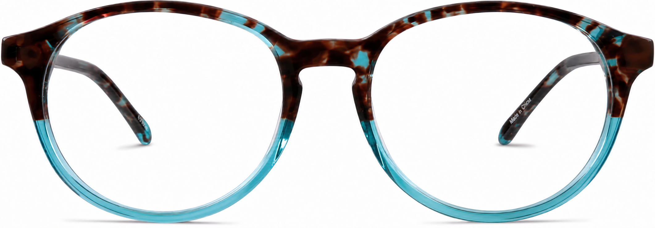 Blue Round Glasses · Blue · reference