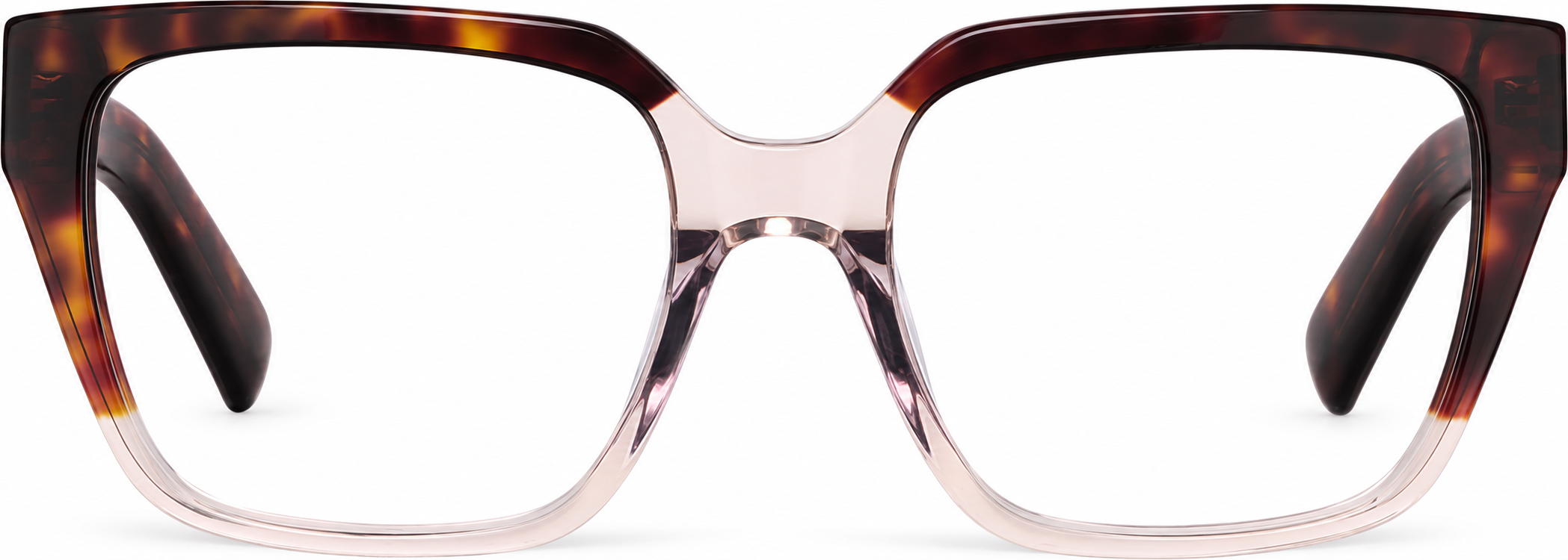 Tortoiseshell Eccentric Edge Glasses · Tortoiseshell · reference