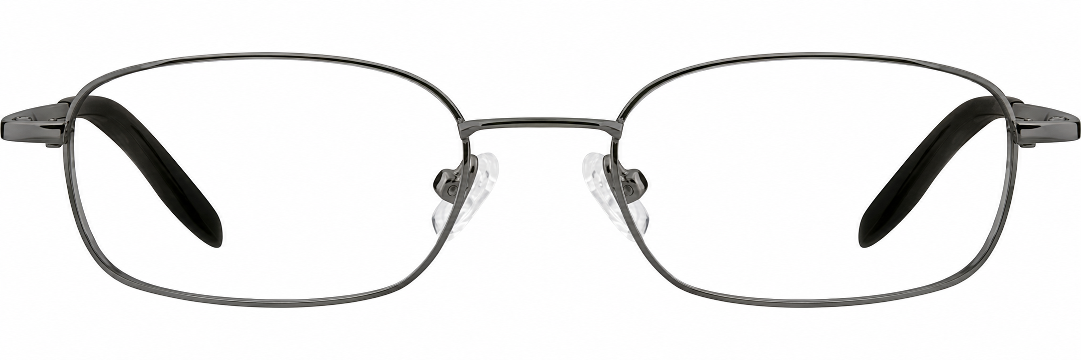 Gray Rectangle Glasses · Gray · reference