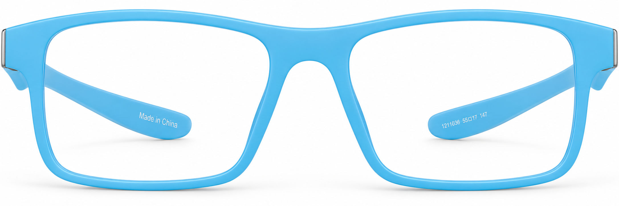 Blue OptiFlex® Rectangle Glasses · Blue · reference