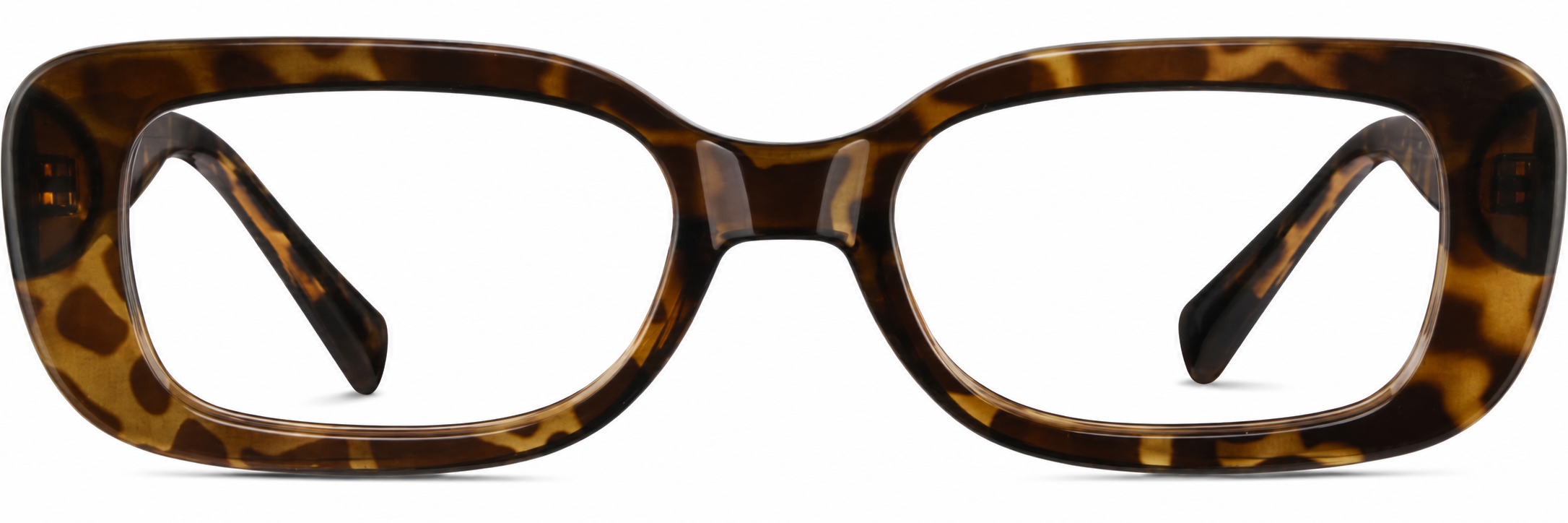 Tortoiseshell Rectangle Glasses · Tortoiseshell · reference