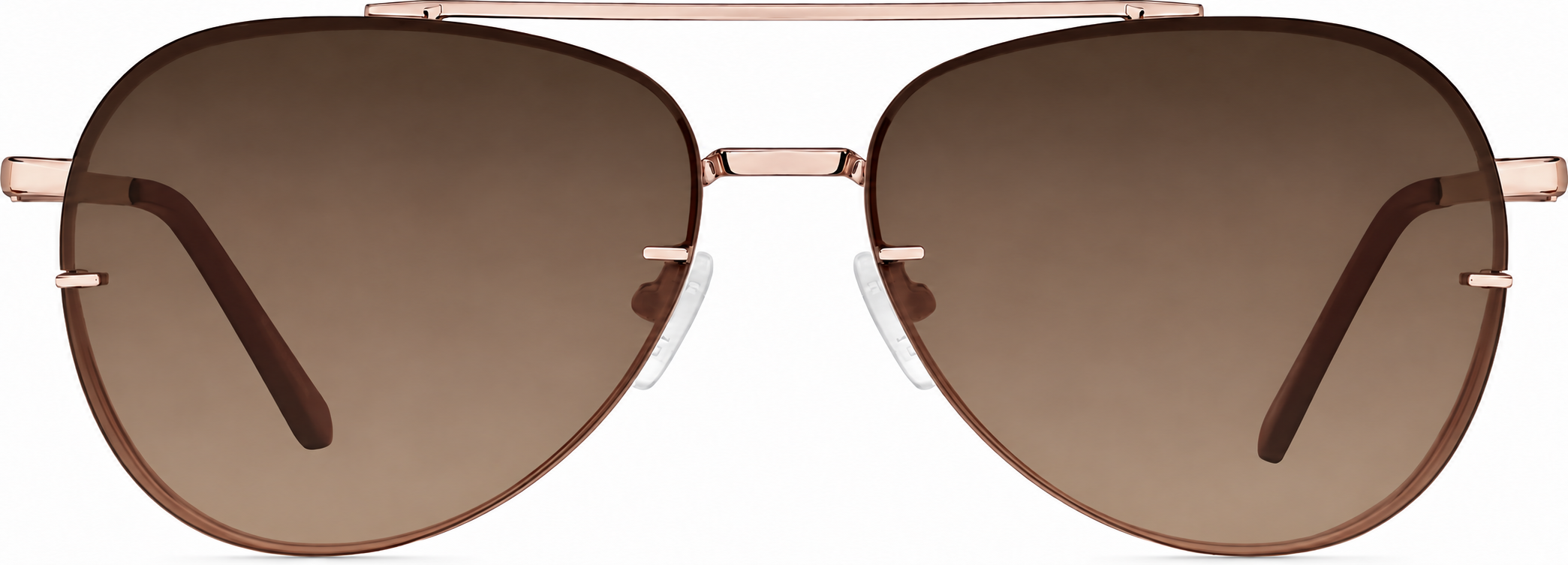 Rose Gold Aviator Sunglasses · Rose Gold · reference