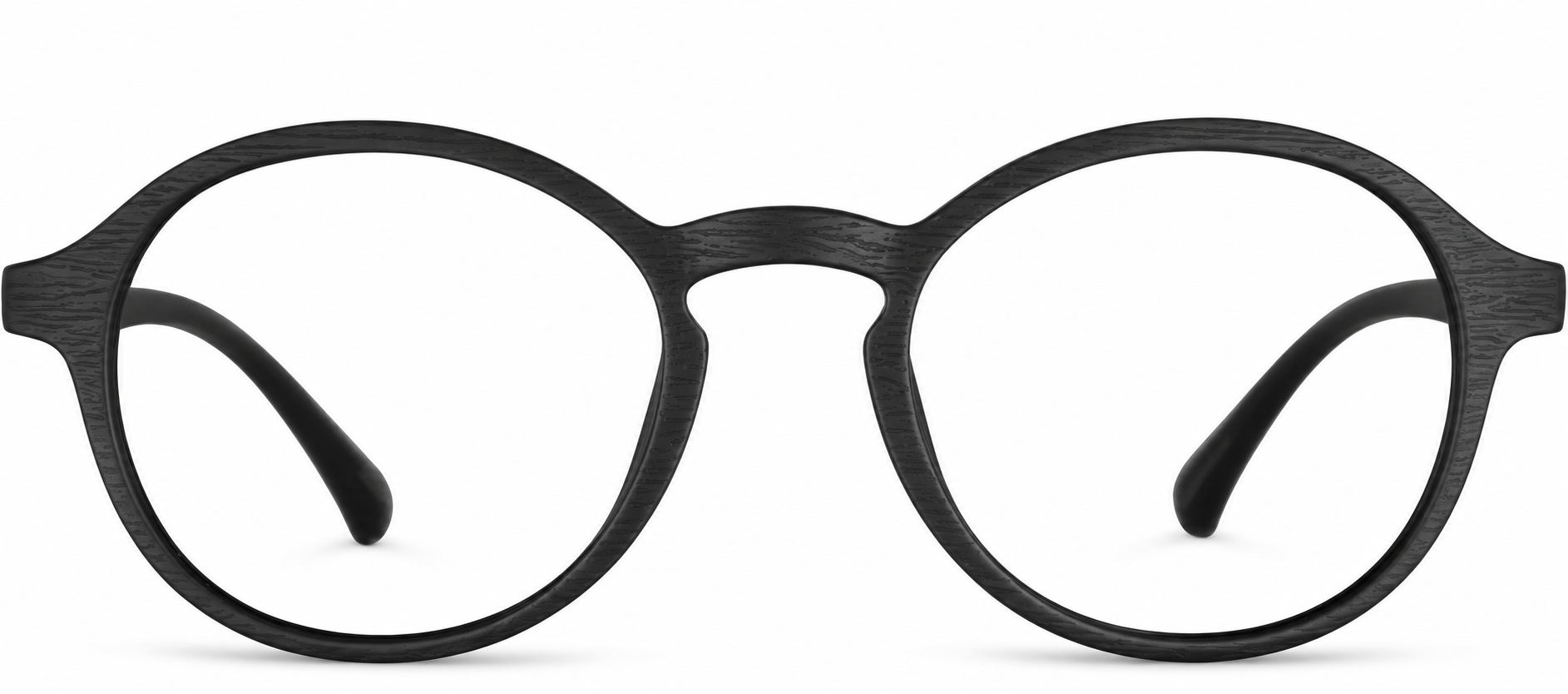 Black Round Glasses · Black · reference