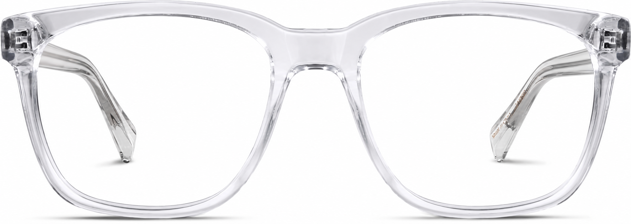 Clear Fuller Square Eyeglasses · Clear · reference