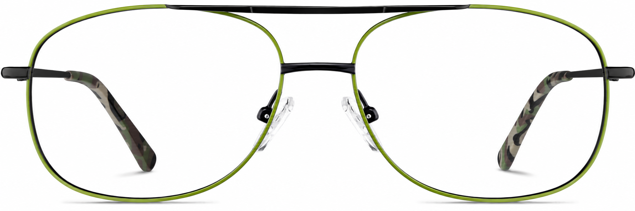 Green Aviator Glasses · Green · reference