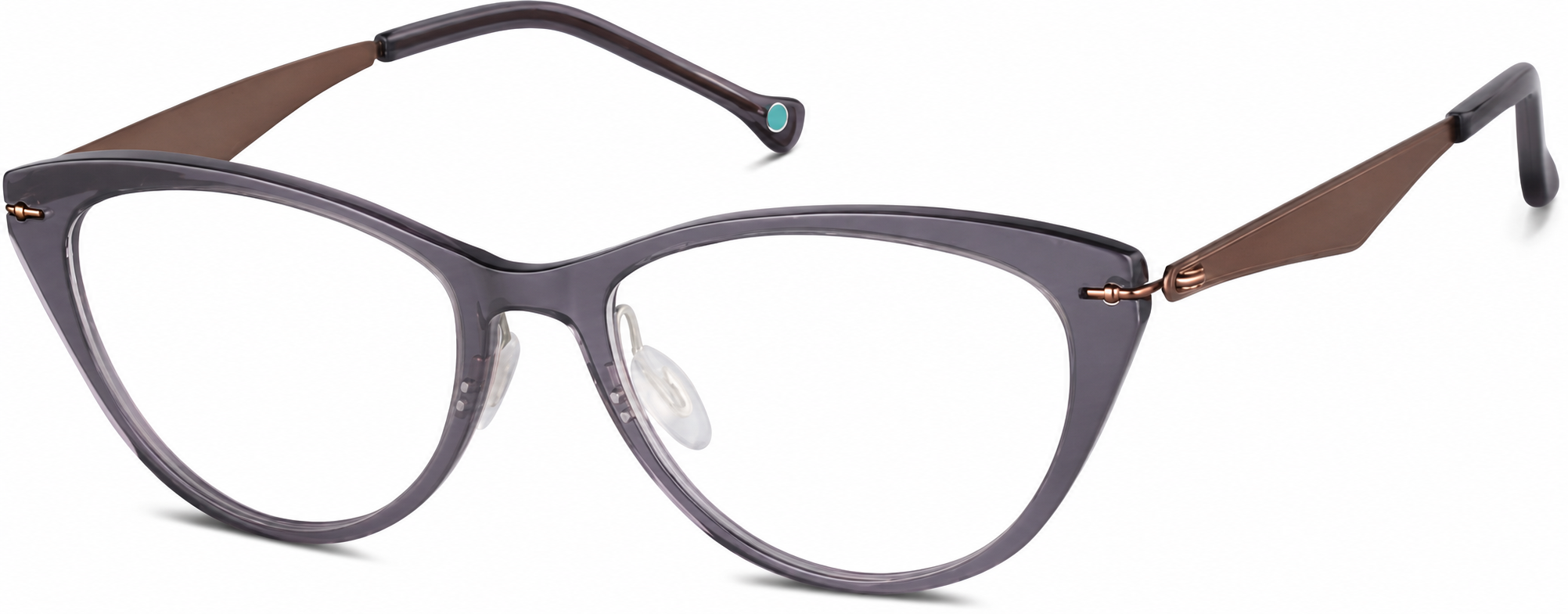 Dark Gray Cat-Eye Glasses · Dark Gray · reference