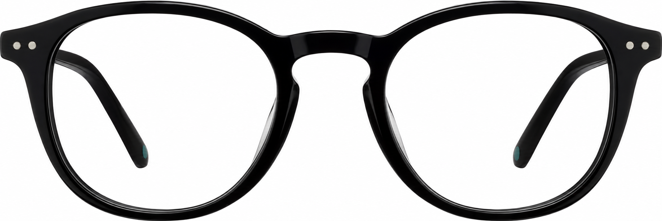 Black Round Glasses · Black · reference