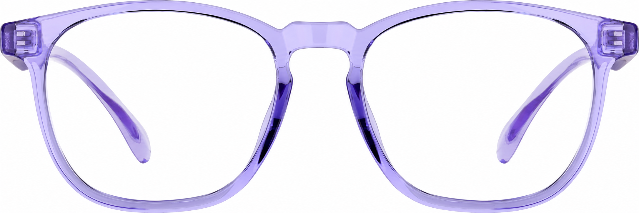 Purple Square Glasses · Purple · reference