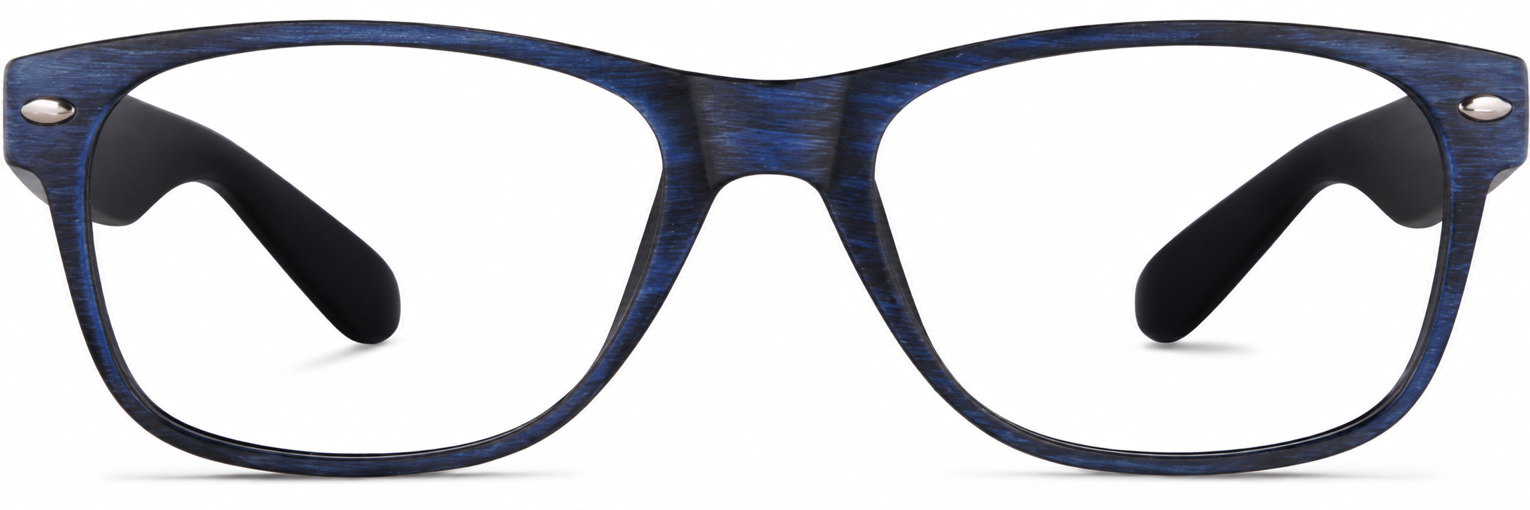 Midnight Blue Rectangle Glasses · Midnight Blue · reference
