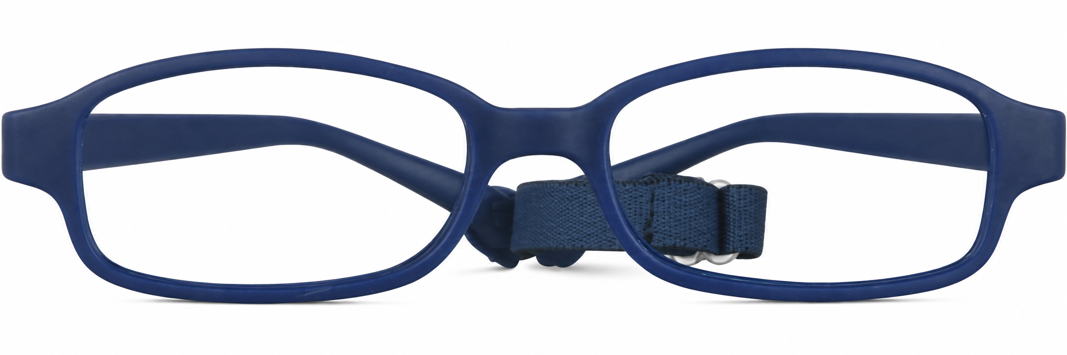 Navy Kids’ Flexible Rectangle Glasses · Navy · reference