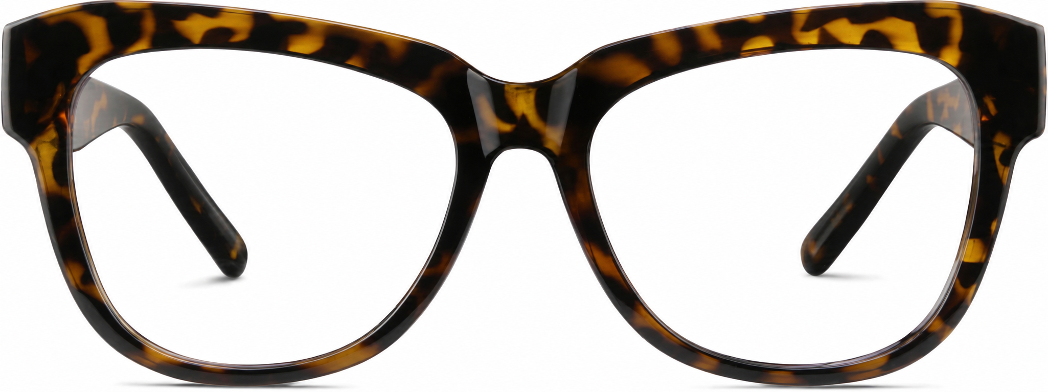 Tortoiseshell Square Glasses · Tortoiseshell · reference