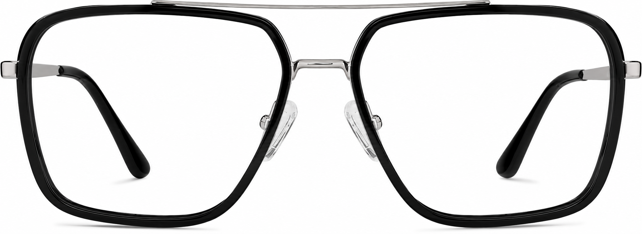 Black Aviator Glasses · Black · reference